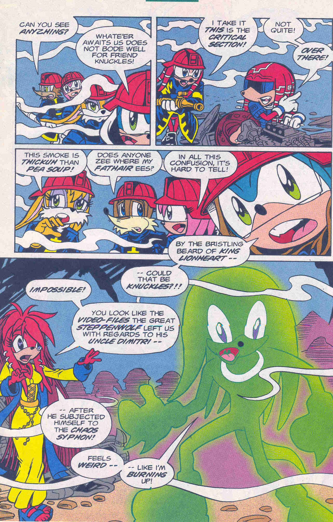 Sonic - Archie Adventure Series January 2001 Page 19